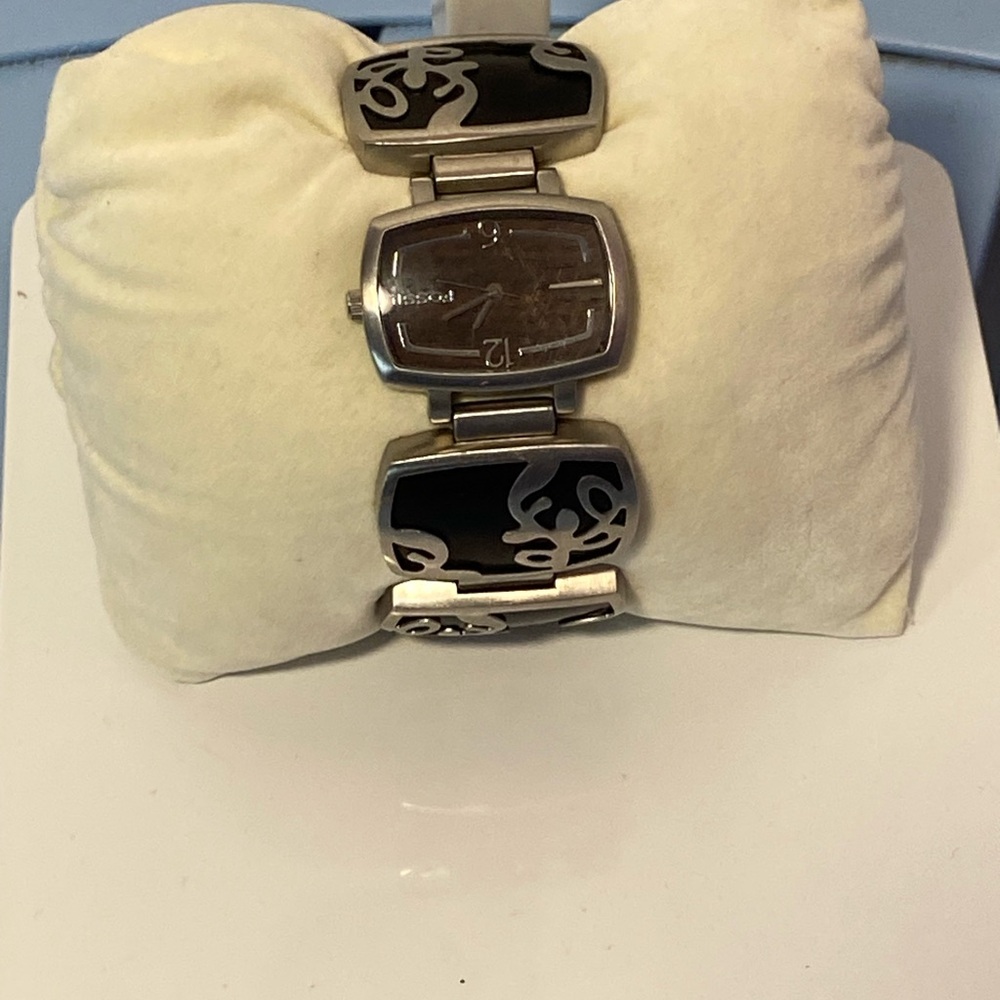 Fossil Women’s Bracelet Watch Rectangular Case Bl… - image 1